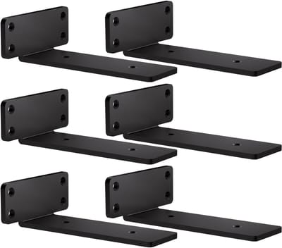Unyqoos ® Veelzijdige en Robuuste Plankdragers voor Stabiele Wandmontage in Huis en Werkruimte