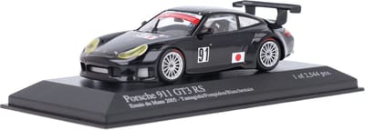 Porsche 911 GT3 RS Minichamps Modelauto 1:43 2005 Xavier Pompidou / Jean-Luc Blanchemain / Yutaka