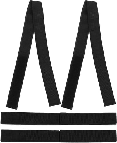 Sosoport 4 Stuks Delige Verstelbare Zware Nylon Spanbanden met voor Hoverboard Go Karts Scooters Duurzame Sjorbanden voor Verbeterde Stabiliteit Controle