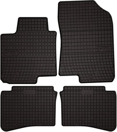 Wielganizator SolidPRO Serie - Auto Rubber Matten - Hyundai i20 III Hatchback - Zwart - Op Maat