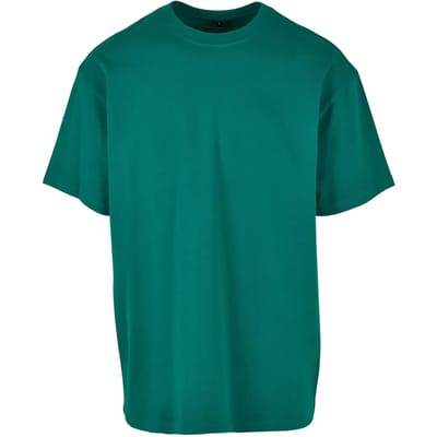 Build Your Brand - Heavy Oversized T-Shirt - Green maat S