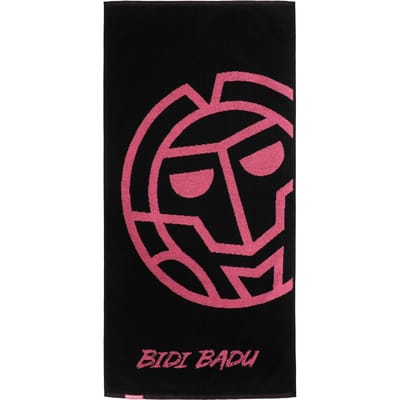 BIDI BADU Badehandtuch 70x140cm Handdoek -zwart,pink