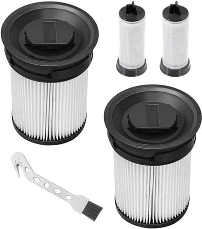 Filters - 2stuks geschikt voor Miele Triflex HX1-serie snoerloze steelstofzuigeraccessoires, vervangend onderdeelnr. 9178017731