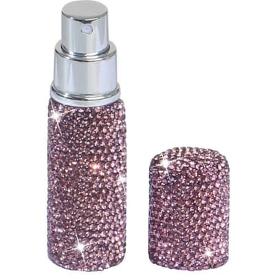 Luxe Draagbare Sprayfles Navulbaar Exquise Dispenserfles Bodemvulling Lekvrij Sample Flesjes Vrouwen gray