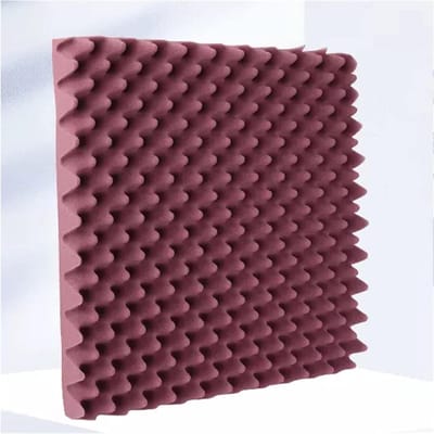 Akoestisch schuim Akoestisch schuimpaneel, akoestische wigvormige schuimpanelen, zelfklevende geluidsdichte wandpanelen en geluidsdichte plafondvulling geluidsabsorberend wandpaneel(10pcs)