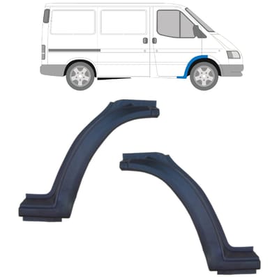 Reparatiepaneel voorspatbord voor Ford Transit 1986-2000 / Links + Rechts / Set