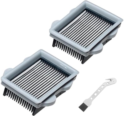 Dailygoods- Vacuümfilters Set van 2 - A10 Plus/A10 Ultra - Voormotorfilter - Hoogwaardige Materialen - Eenvoudige Vervanging - Verbeterde Luchtkwaliteit - Stofzuigerfilters