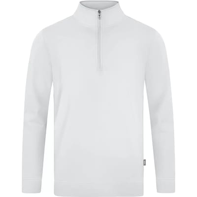 Jako Doubletex Ziptop Heren - Wit | Maat: 3XL