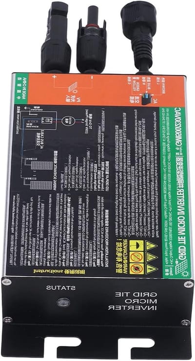 Zonne-energie Omvormer - Zonne Converter - Energie Opwekken - MPPT Technologie - 500W - Zilver