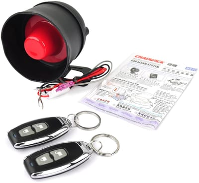 Allecto - Antidiefstalalarmsysteem - Autoveiligheid - Alarm met afstandsbedieningen - 12V - Veiligheidsbescherming - Voorkom diefstal - Geschikt vo..