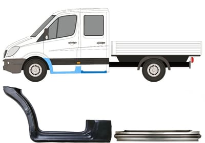 Reparatiepaneel set voor Mercedes Sprinter 2006-2018 / Links