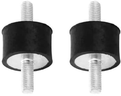 Silentblock rubberen buffers voor schokdemping - M10x28mm, 2 stuks