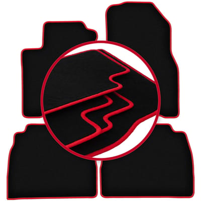 CARLUX-RED automatten voor: Mercedes ML W163 SUV (1998-2005)