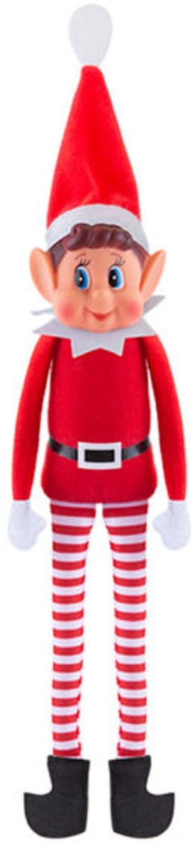 The Naughty Elf (Ondeugende Kerstelf) Pluche Knuffel 30 cm - Ondeugende Kerstelf Girl - Kerst Cadeau - Bekend over de hele wereld - Speelgoed voor Kinderen Jongens Meisjes - Kerstcadeau - Christmas Plush Toy