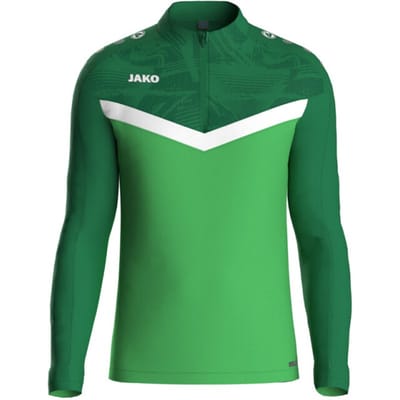Jako Iconic Ziptop Heren - Zachtgroen / Sportgroen | Maat: S