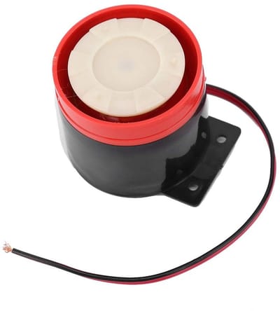 Allecto - Universele Auto Alarm Pieper - 105db Geluidsniveau - Compact en Lichtgewicht - Back Up Alarm voor Vrachtwagens en SUV's - Veiligheid - Er...