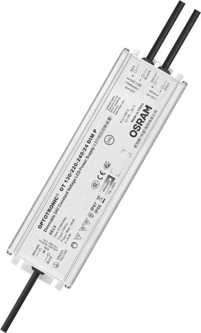 OSRAM HOMELIGHTING OT 130/220…240/24 DIM P LED-transformator Constante spanning 140 W 24 V/DC Dimbaar 1 stuk(s)