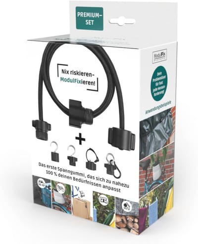 Multifunctioneel Spanrubbersysteem met Haken en Klittenband - 9 Delige Transport Set