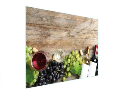 TMK ArtDeko - Snijplank - Glas - 52x40 cm - Hittebestendig