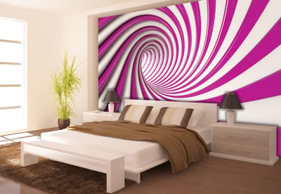 Poster | Paars , Roze | 104 x 70,5 cm