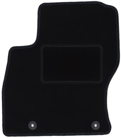 Bestuurdersmat zwart voor: Ford Focus MK2 stationwagen, sedan, hatchback (2004-2011)
