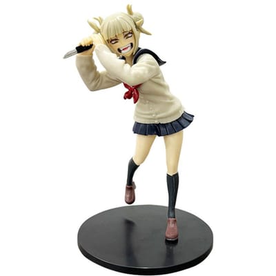 MHA My Hero Academ Anime Toga Himiko Figuur Staand Actiefiguur Collectie Anime Speelgoed PVC Model Jongens Meisjes Fans Cadeau 18cm