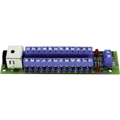 TAMS Elektronik 72-00326-01-C Printplaat met stroomverdeler Kant-en-klare module