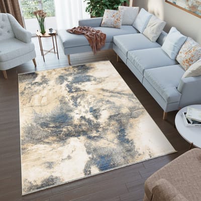 Tapiso Rivoli Vloerkleed Beige Woonkamer Tapijt Maat- 160x225