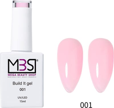 Biab gel/Build It gel 15ml. HEMA & TPO free (001) - Biab - Builder Gel - Biab nagellak - build it gel