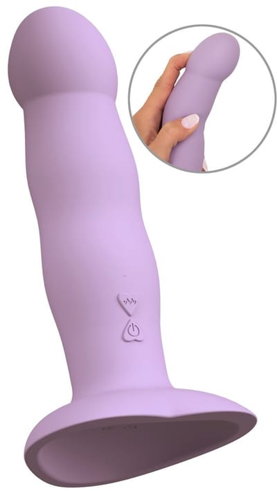 Heart Guy Purple Vibrator Lila