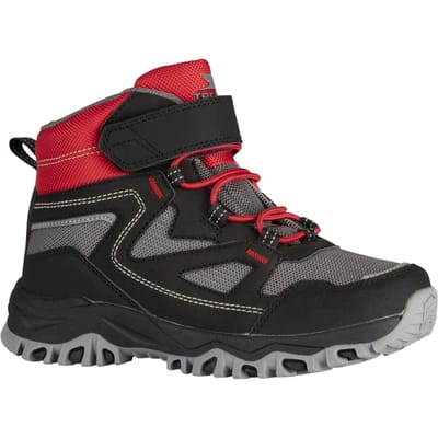 Trespass Kinderen/Kinderen Adair Wandelschoenen (Zwart/Rood)