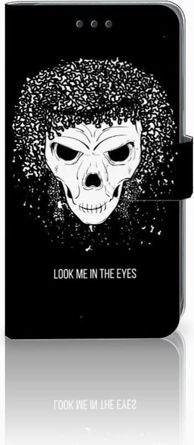 Telefoonhoesje met Naam Apple iPhone Xr Skull Hair