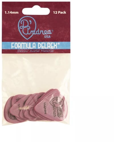 D'Andrea - Delrex - Plectrum - 1.14 mm - 12-pack