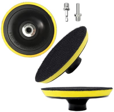 3-Delige Polijstschijven 100mm met M14 Schroefdraadadapter