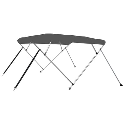 vidaXL - Biminitop - 4-boogs - 243x196x137 - cm - antracietkleurig