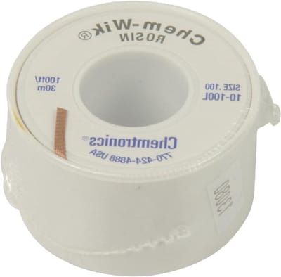 Desoldeerlint - Soldeerlitze Zuiglint - Elektronica Reparatie - Ultradun Koper - 30 meter - Goud