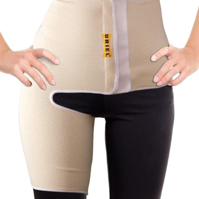 Uriel - Heupbandage - Heupbrace - Compressie - Ondersteuning en stabilisatie - Unisex - Maat XS
