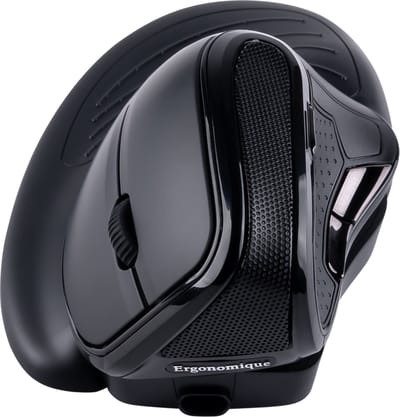 Ergonomique - ErgoMouse Orca - Draadloze muis - Verticale Muis - USB - Ergonomische muis - Rechtshandig - Zwart