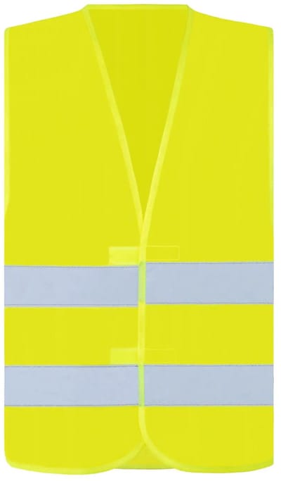 Korntex Safety Vest Passau - Visitor KX010V - Signal Yellow - M/L