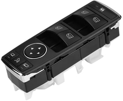 Hoofdschakelaar voor het raam, links, geschikt voor C-klasse W204, vervangingsonderdeel, auto-accessoires, elektrische ramen