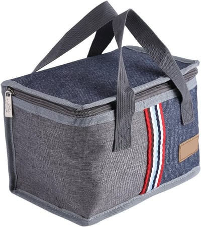 Geïsoleerde Koeltas voor Lunch: Ideaal voor School, Werk en Picknick met Verstelbare Band