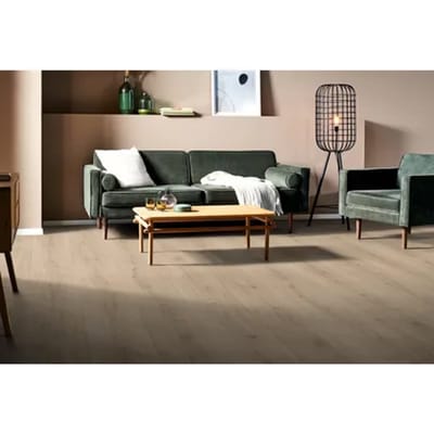 Decomode Laminaat Aqua Kingsize Flores - Beige - Waterbestendig - 4-zijdige V-groef - 8mm - 2,535m²