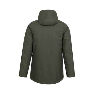 Mountain Warehouse Heren Ranger gewatteerde parka (Kaki Groen)