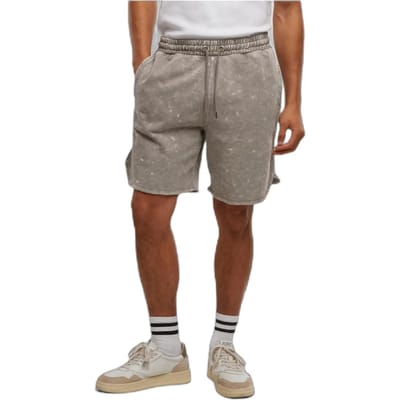 Urban Classics - Washed Piped Korte broek - 3XL - Grijs