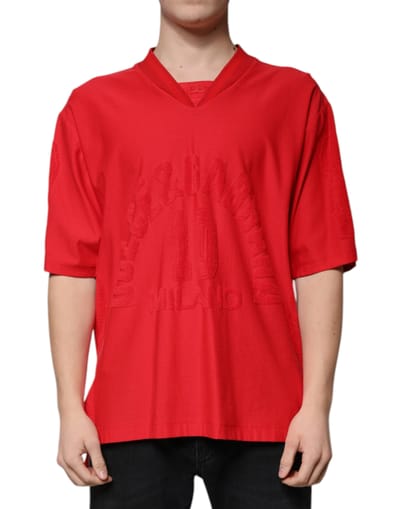 V-hals Korte Mouwen T-shirt