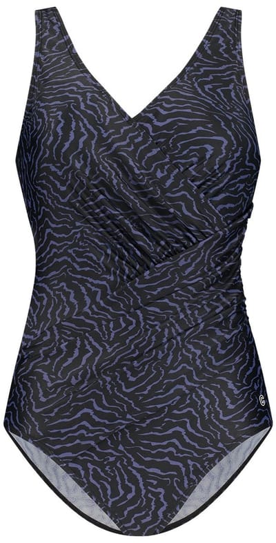 Ten Cate badpak v-neck animal fur voor Dames | Maat 40