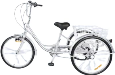 Happiq Zyrell Driewieler - Fiets voor volwassenen en senioren - Opvouwbaar