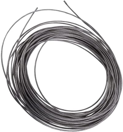 1.5mm Bowden Kabel 15M Draad Touw met 7 x 7 Strengen voor Commerciële en Industriële Toepassingen