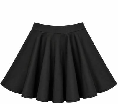 Succubus Clothing Gina Bengaline 50's Swing Rok in Zwart