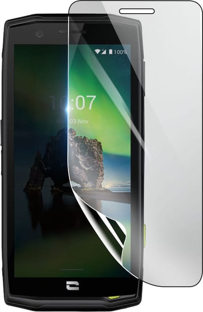 3mk, Geschikt voor Crosscall Action X5, Schokbestendige Hydrogel Screenprotector, Transparant